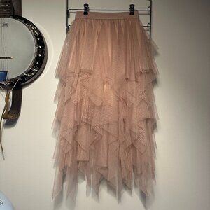 mid-length tulle fairy skirt